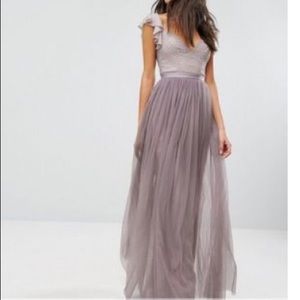 Needle and thread dusty purple dress